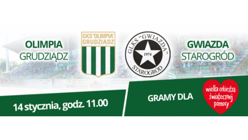 Sparing z pierwszoligową Olimpią Grudziądz