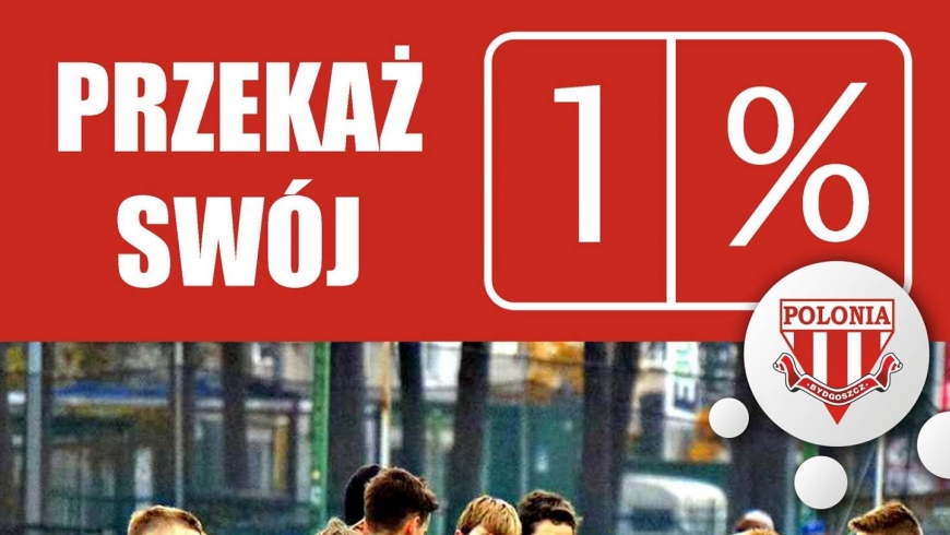 Przekaż 1% na wsparcie młodzieży KP Polonia Bydgoszcz!