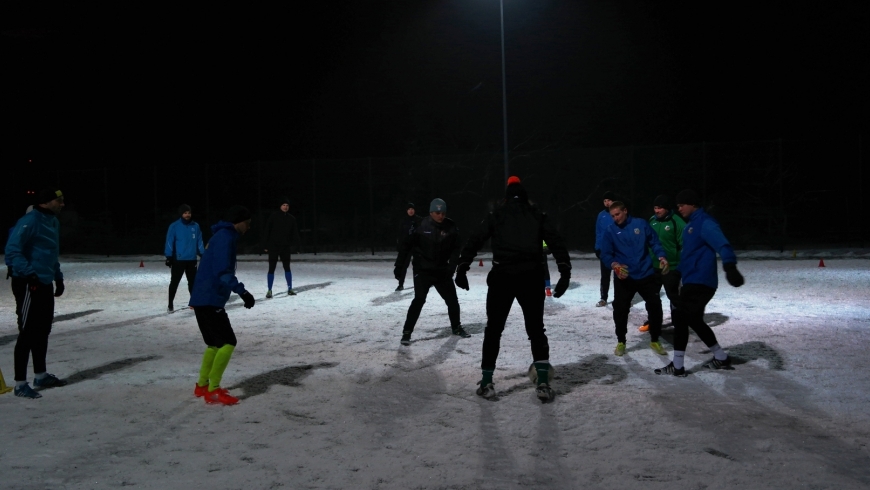 PIERWSZY TRENING W TYM ROKU