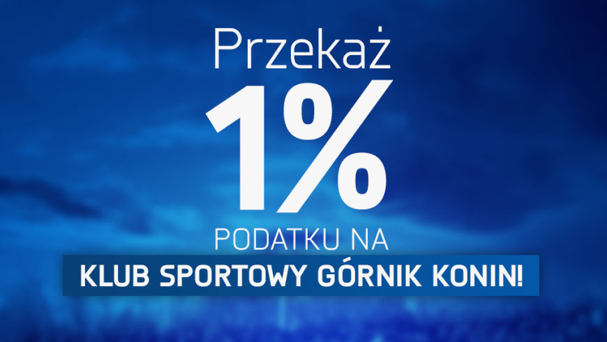 1% podatku na KS Górnik Konin